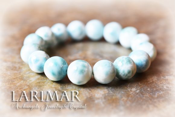 天然石 パワーストーン| ラリマー larimar ブレスレット