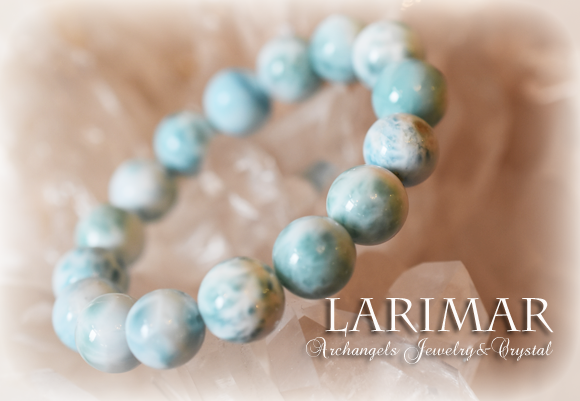 天然石 パワーストーン| ラリマー larimar ブレスレット