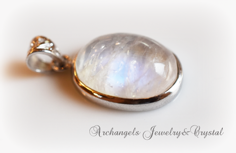 天然石 パワーストーン| ロイヤルブルームーンストーン Moonstone ペンダント