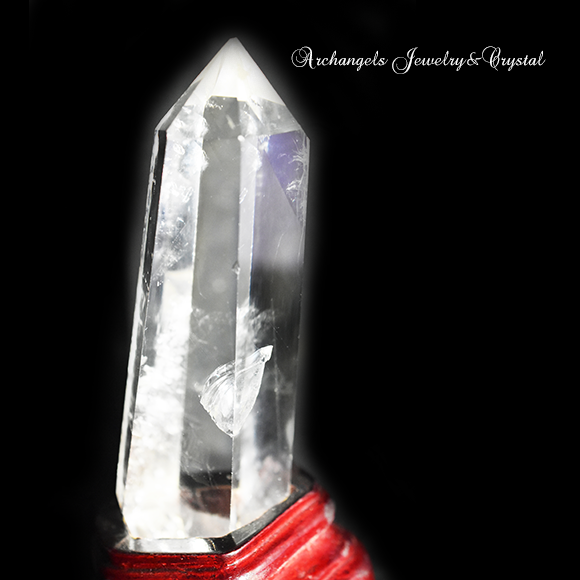 天然石 パワーストーン|エンジェルラダー・クォーツ 天使の梯子 水晶 クリアクォーツ ヒマラヤ産ポイント アーキエンジェルズ