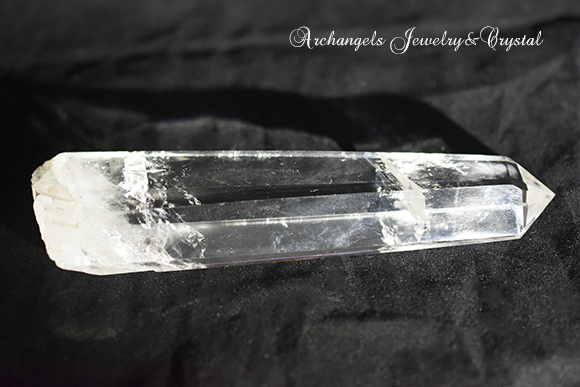 天然石 パワーストーン|エンジェルラダー・クォーツ 天使の梯子 水晶 クリアクォーツ ヒマラヤ産ポイント アーキエンジェルズ