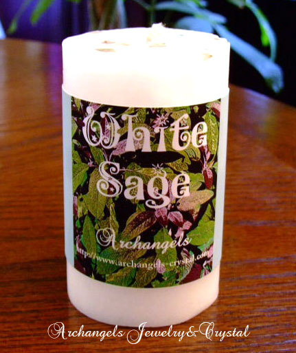 ヒーリング・キャンドル,healing Candle,浄化,ホワイトセージ,White Sage,ヒーリンググッズ,アーキエンジェルズ,アーク・エンジェルズ,