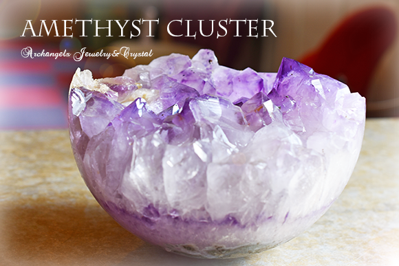 天然石 パワーストーン|アメジスト　クラスター　紫水晶　浄化　ヒーリング　癒やし　原石　２月の誕生石　アーキエンジェルズ