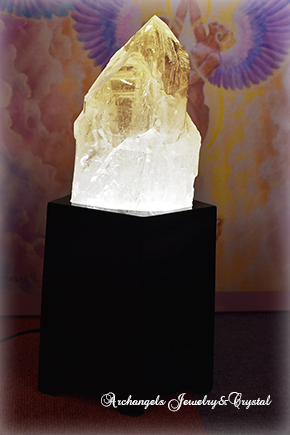 天然石 パワーストーン|水晶　カテドラル　原石　ポイント　ライト　間接照明　浄化　ランプ　LED　クリスタル　大分市