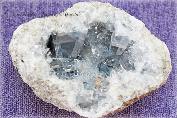 天然石 パワーストーン|セレスタイト Celestite 原石 クラスター ヒーリング 癒やし アーキエンジェルズ 大分市