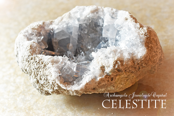 天然石 パワーストーン|セレスタイト Celestite 原石 クラスター ヒーリング 癒やし アーキエンジェルズ 大分市
