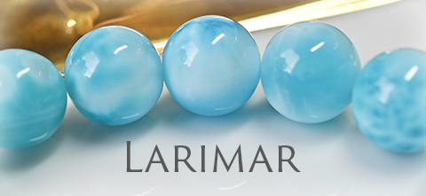 天然石 パワーストーン|ラリマー larimar ラリマール ブルー・ペクトライト パワーストーンブレスレット アーキエンジェルズ