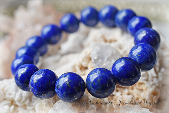 天然石 パワーストーン|ラピスラズリ　lapis lazuli　瑠璃　青金石　9月の誕生石　ブレスレット パワーストーンブレスレット