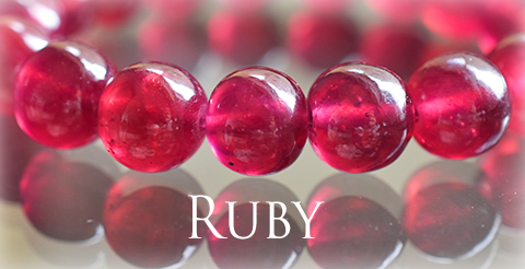 天然石,パワーストーン,ルビー,Ruby,ミャンマー産,宝石質,最高級,一連,パワーストーンブレスレット,アーキエンジェルズ,大分市,橋本奈奈