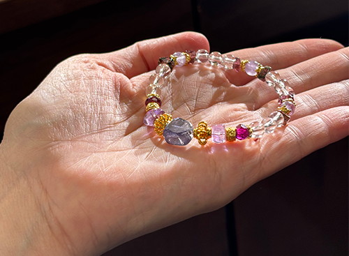 COLOR LINKS BRACELET(2JU0326)K10 ブレスレット｜スター